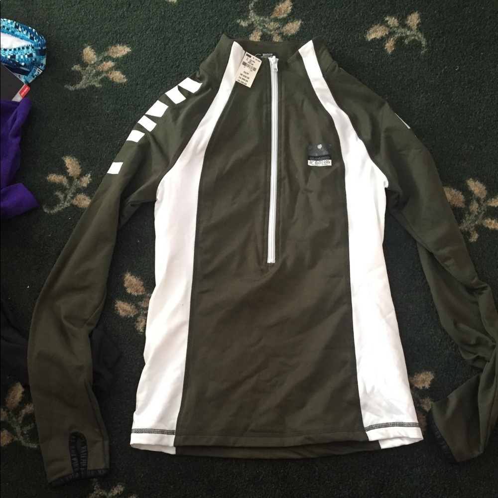 Pink quarter zip brand new